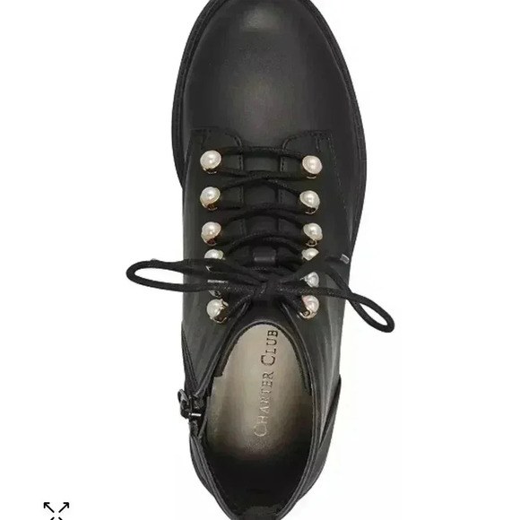 Charter club Shiloh Combat Booties, Created for Macy's - Picture 11 of 11